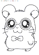 coloriage serie tv hamtaro