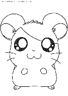 coloriage serie tv hamtaro