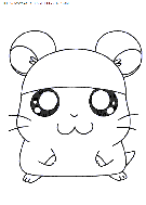 coloriage serie tv hamtaro