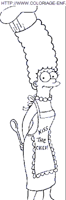 coloriage simpsons