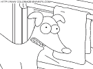 coloriage simpsons