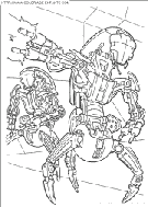 coloriage star wars attaque de robots