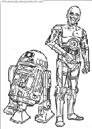 coloriage star wars d2 r2 et c 3po