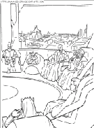 coloriage star wars le conseil des chevaliers jedi