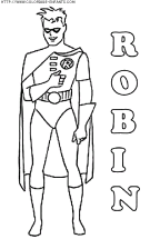 coloriage super heros batman