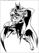 coloriage super heros batman