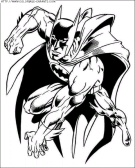 coloriage super heros batman