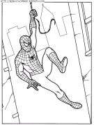 coloriage super heros spiderman