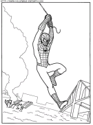 coloriage super heros spiderman