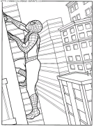 coloriage super heros spiderman