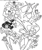 coloriage super heros superman