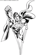 coloriage super heros superman