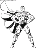 coloriage super heros superman