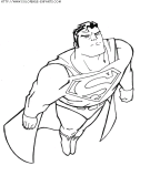 coloriage super heros superman