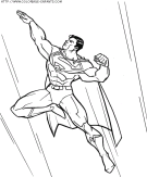 coloriage super heros superman