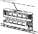 coloriage train double tramway