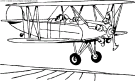 coloriage transport avion