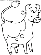 coloriage vaches