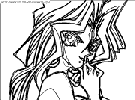 coloriage yu gi oh mai